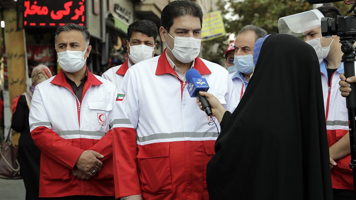 آغاز رسمی اجرای طرح "آمران سلامت" با حضور دکتر همتی/ مشارکت بیش از 13 هزار جوان و داوطلب برای دعوت مردم به رعایت پروتکل‌های بهداشتی